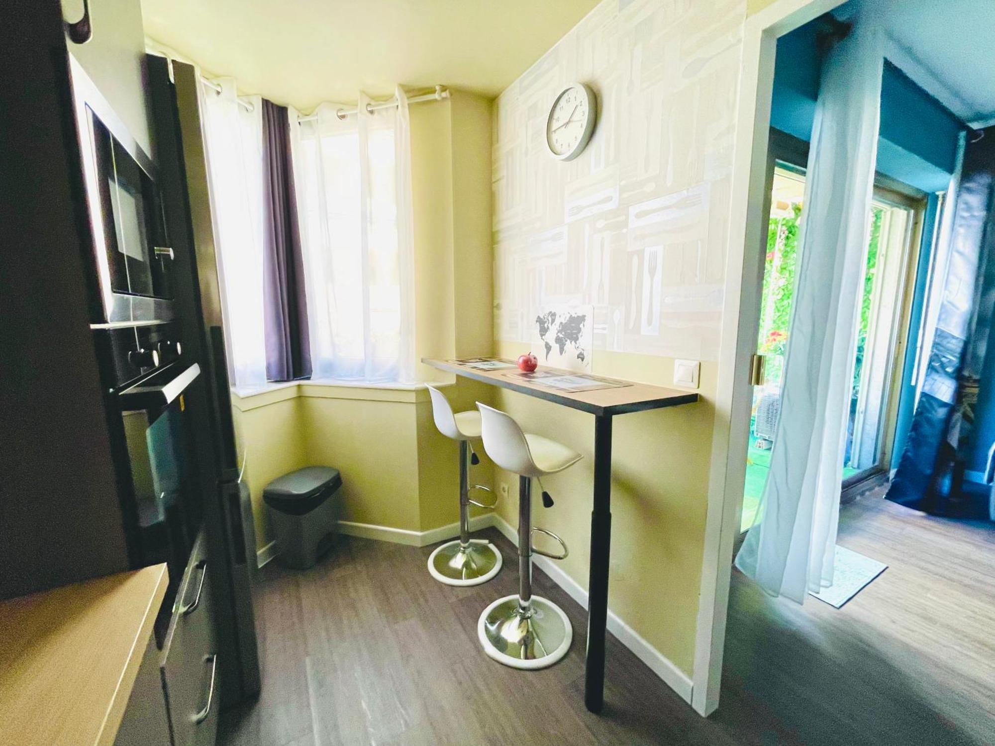 Confortable Studio A Nice Centre Cote Plage Bel Terrasse Paddle Exterior foto